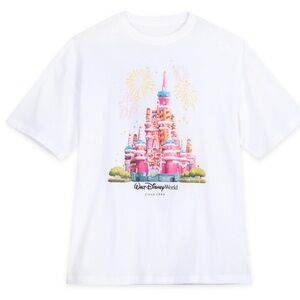 Cinderella Castle Birthday Cake T-Shirt– Walt Disney World 25th Anniversary 1996